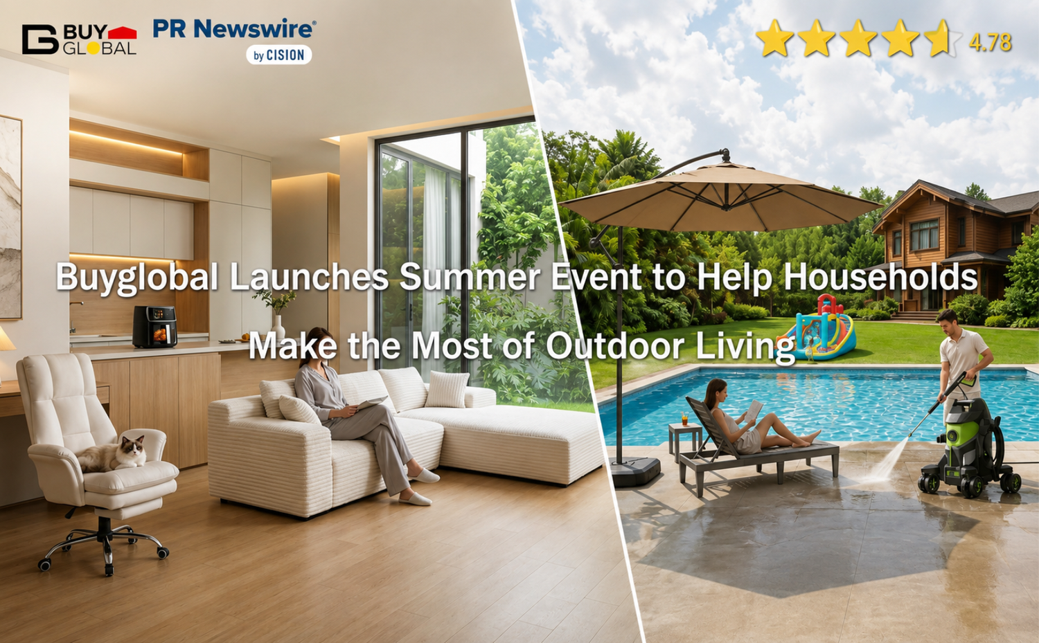 Buyglobal Launches Summer Event to Help Households Make the Most of Outdoor Living