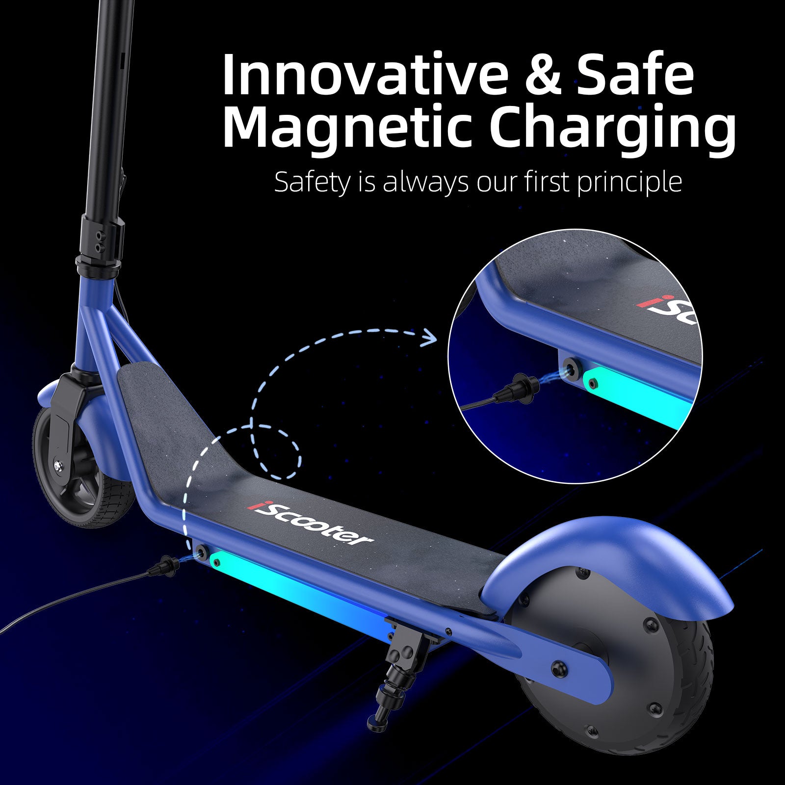 IK3Pro Electric Scooter for Kids Aged 6-12
