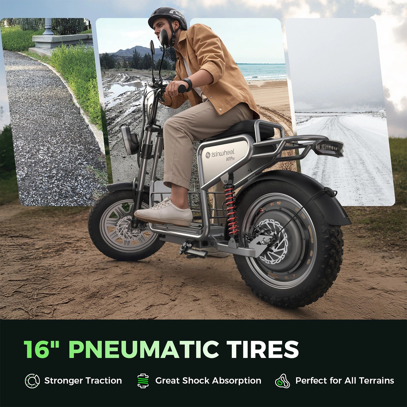 H7Pro 1200W Electric Scooter