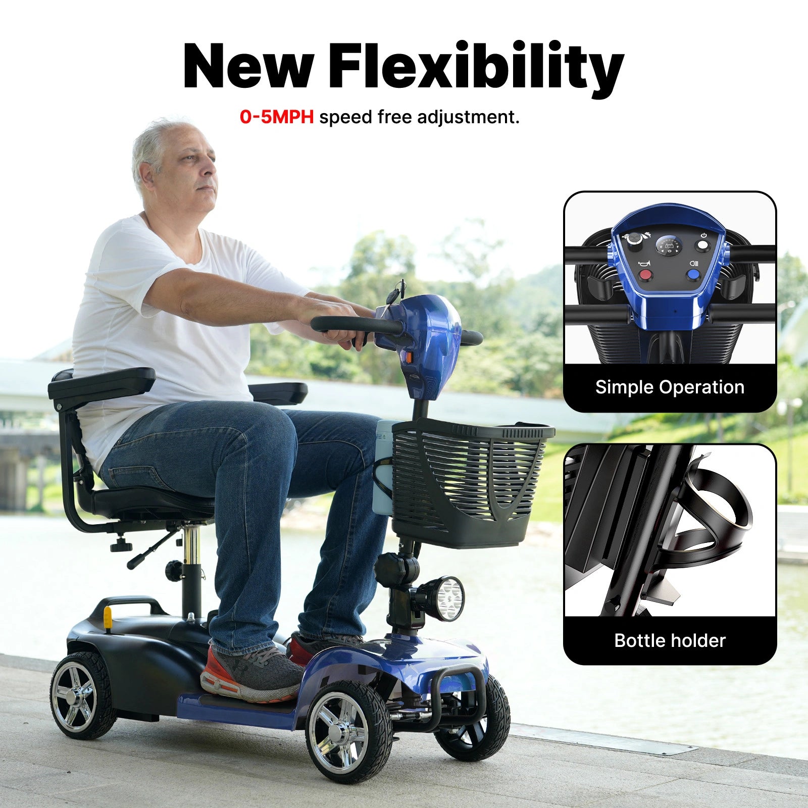 X02 4-Wheel Mobility Scooter
