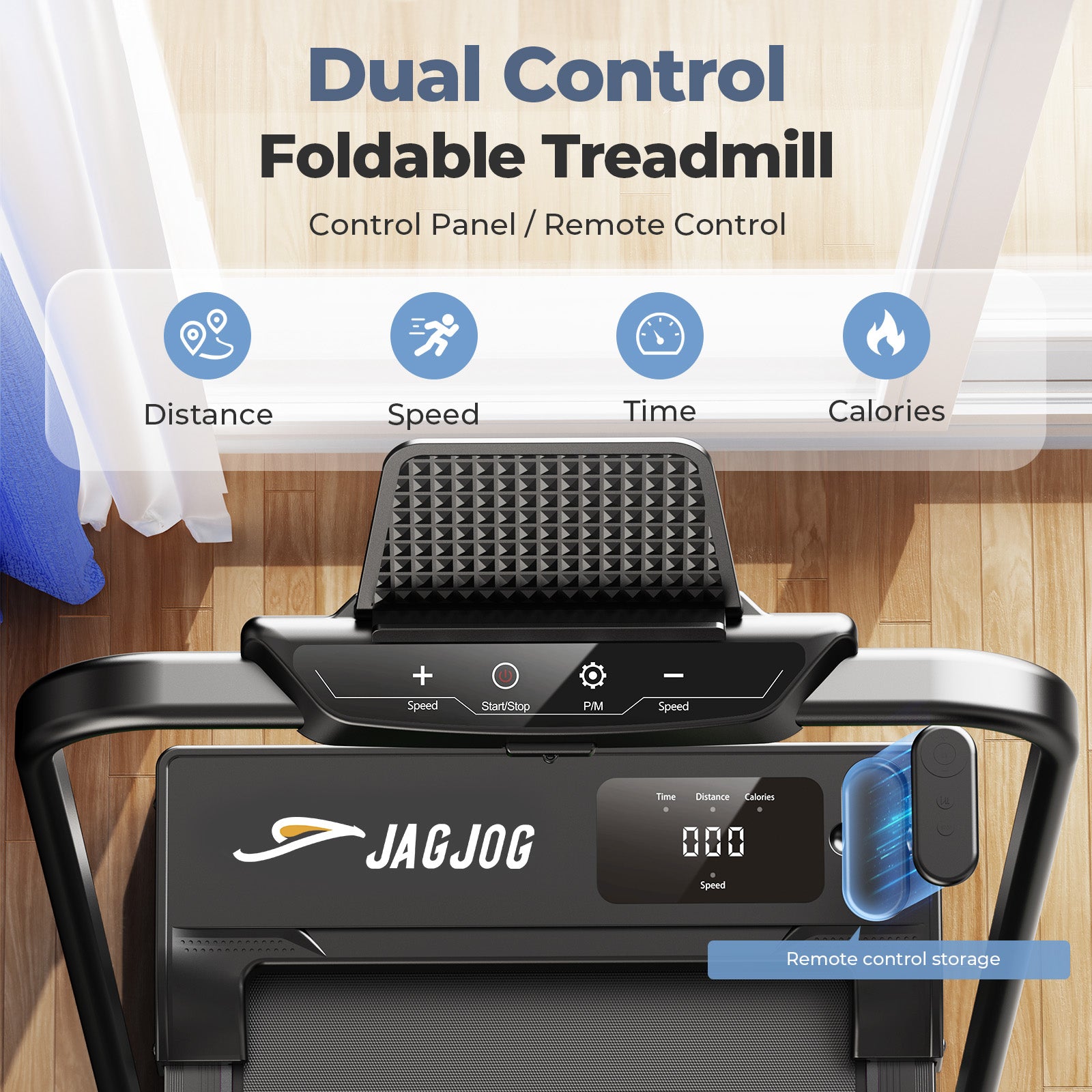 JT51 Treadmill with Handle Bar