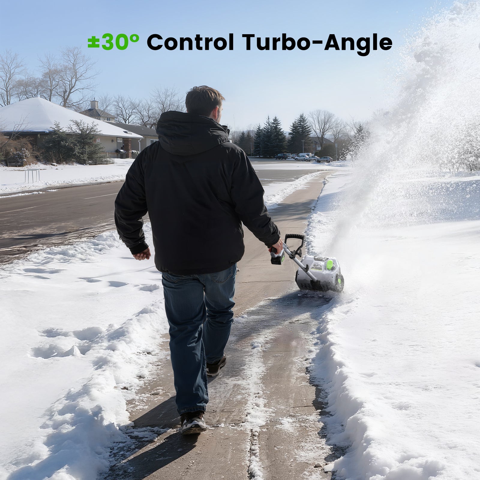 S20 Cordless 13Inch 12LB Snow Blower