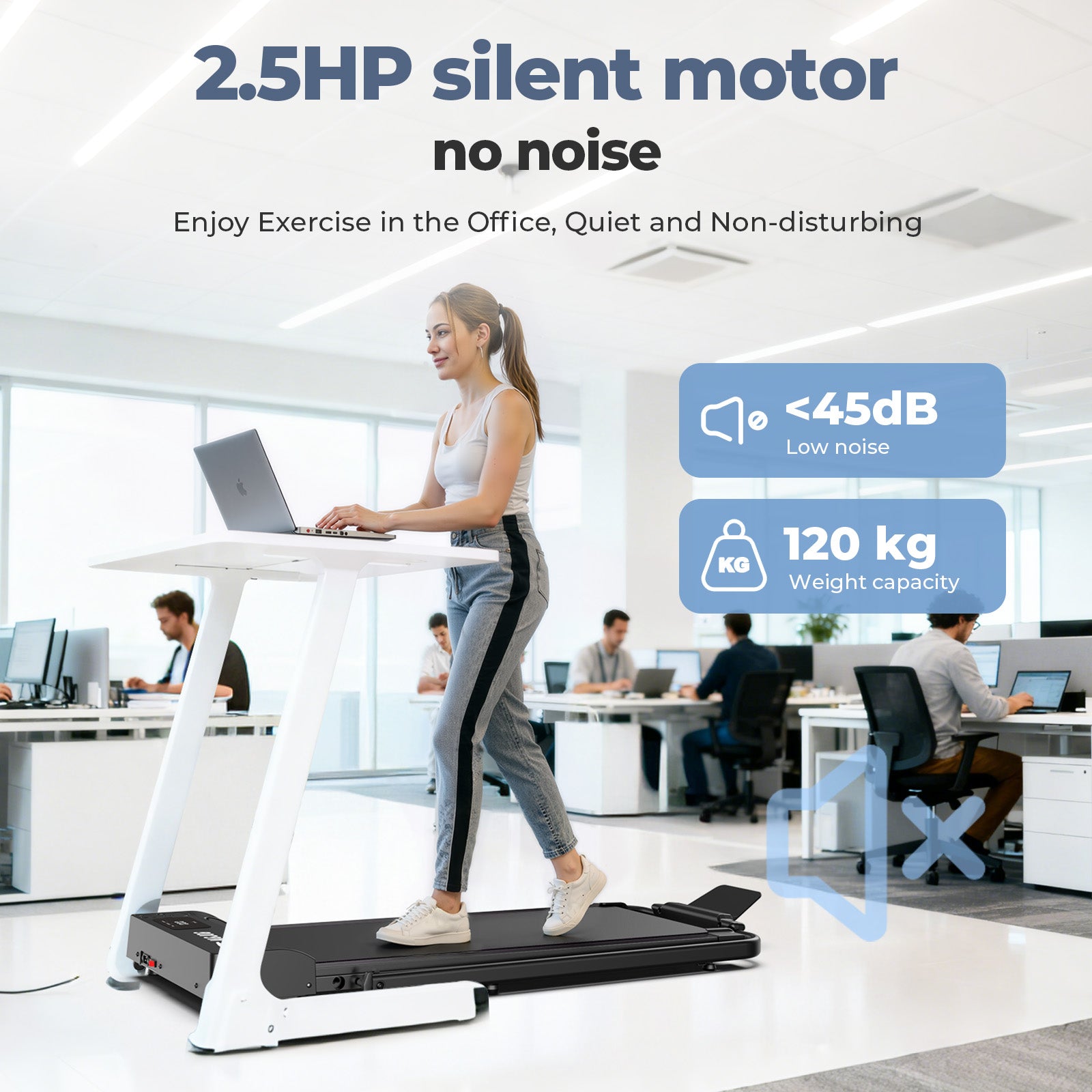 JT51 Treadmill with Handle Bar