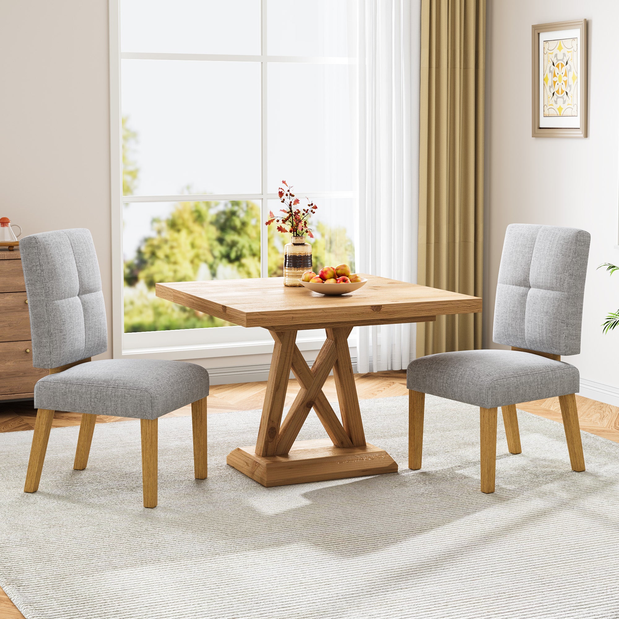 Modern Wooden Dining Chair– Set of 2/4/6