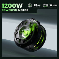 H7Pro 1200W Electric Scooter
