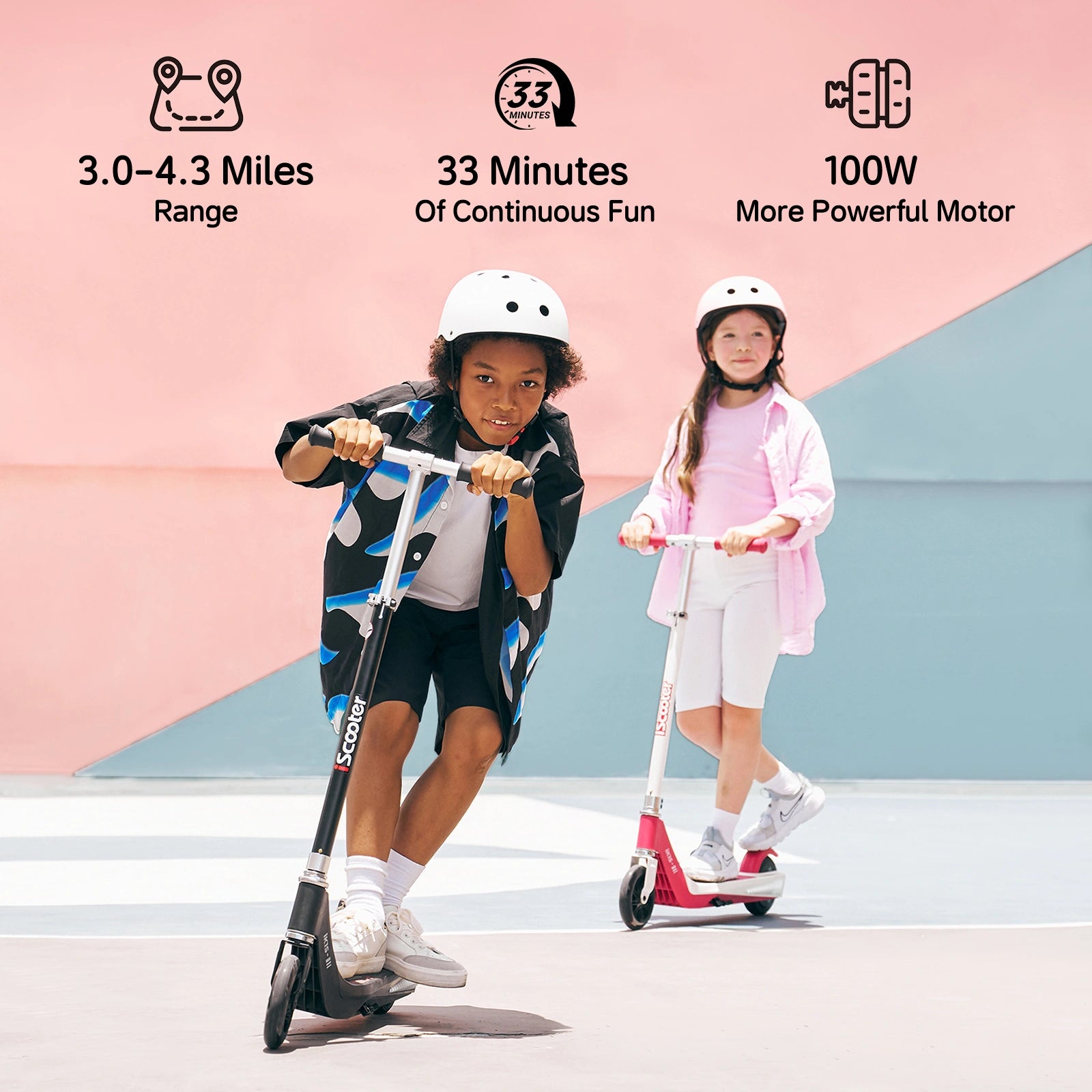 iK1C/iK1S Electric Scooter for Kids Aged 6-10