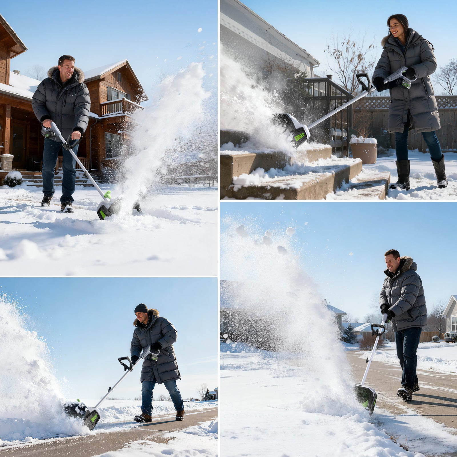 S20 Cordless 13Inch 12LB Snow Blower
