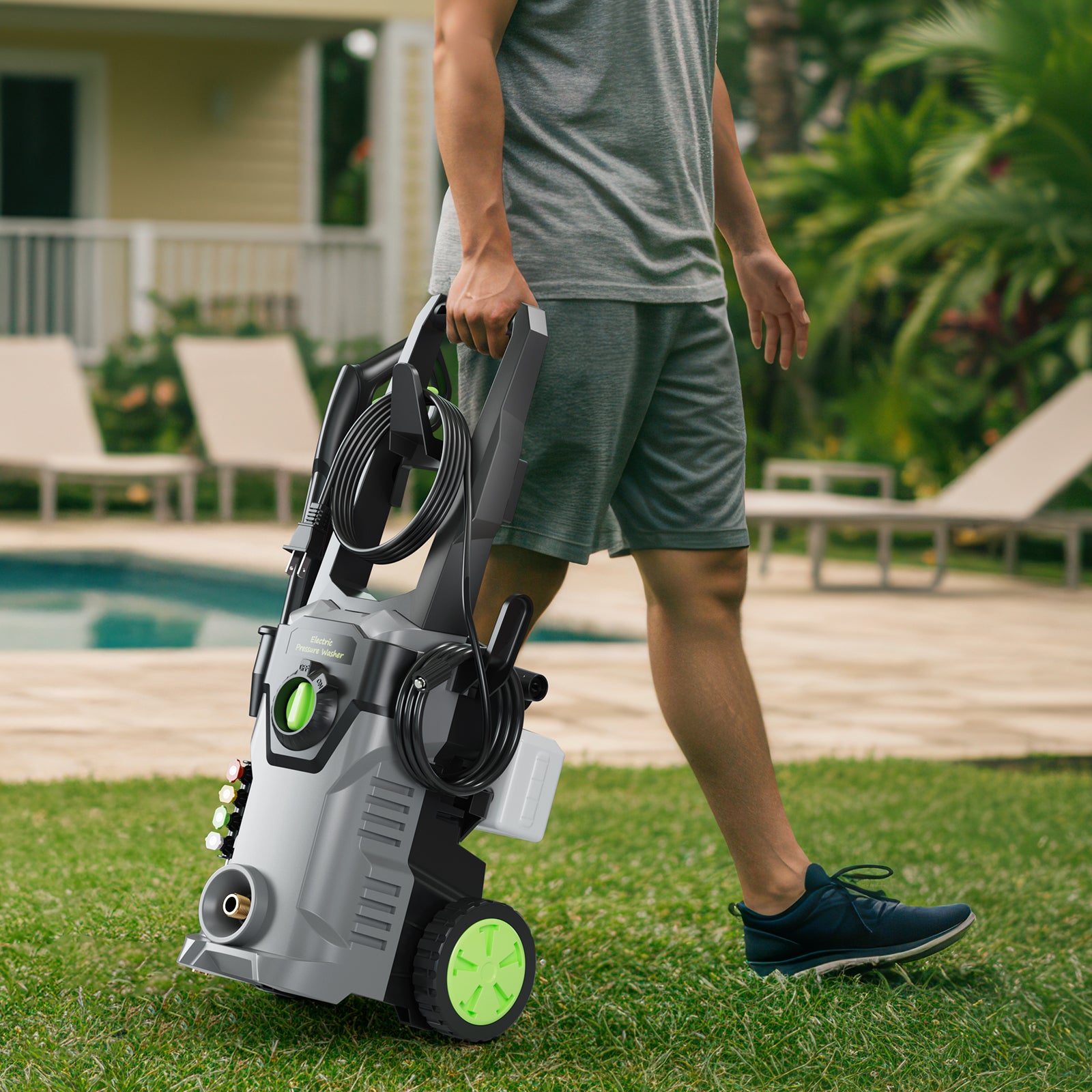 W8 4800 PSI Electric Pressure Washer