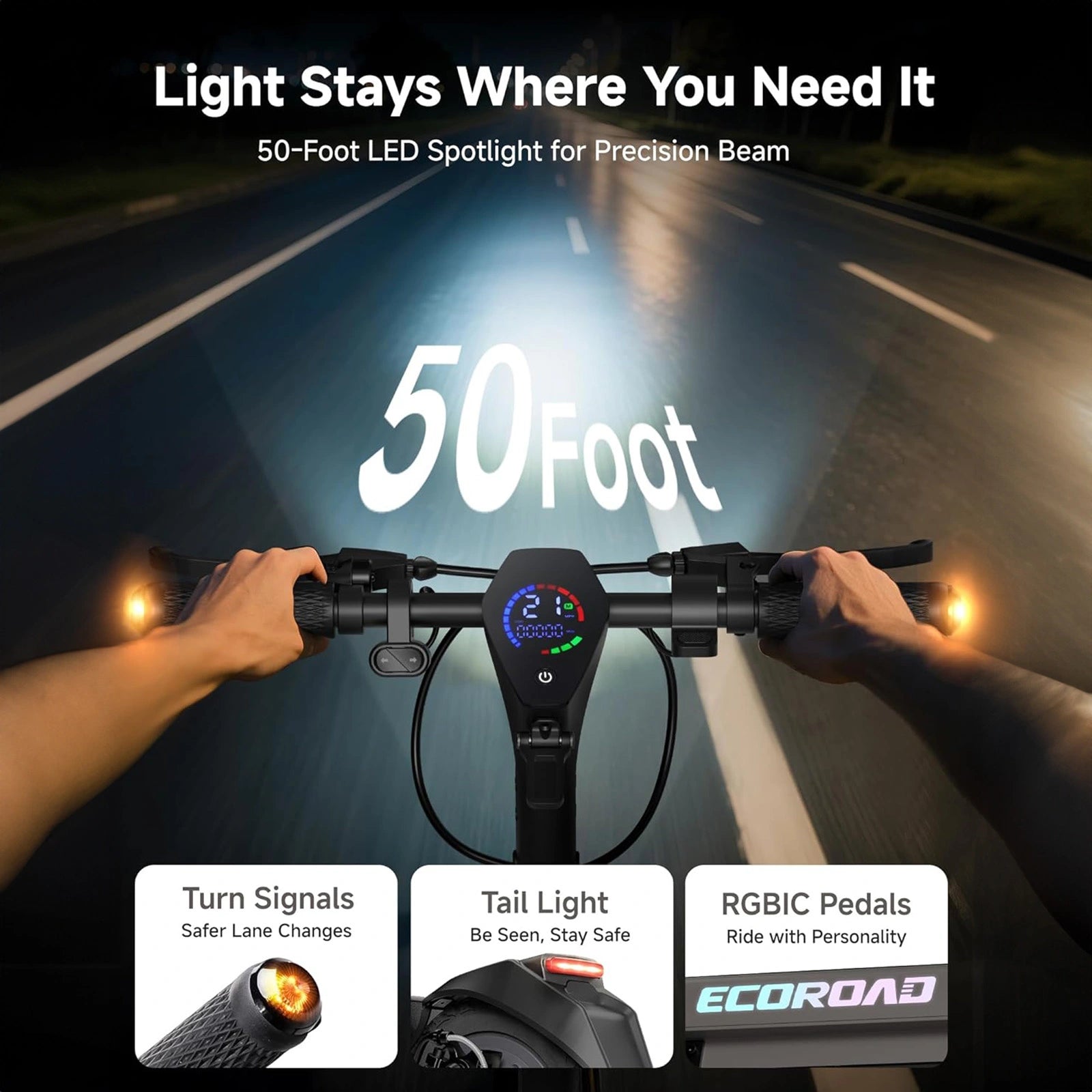 ET6 800W Electric Scooter