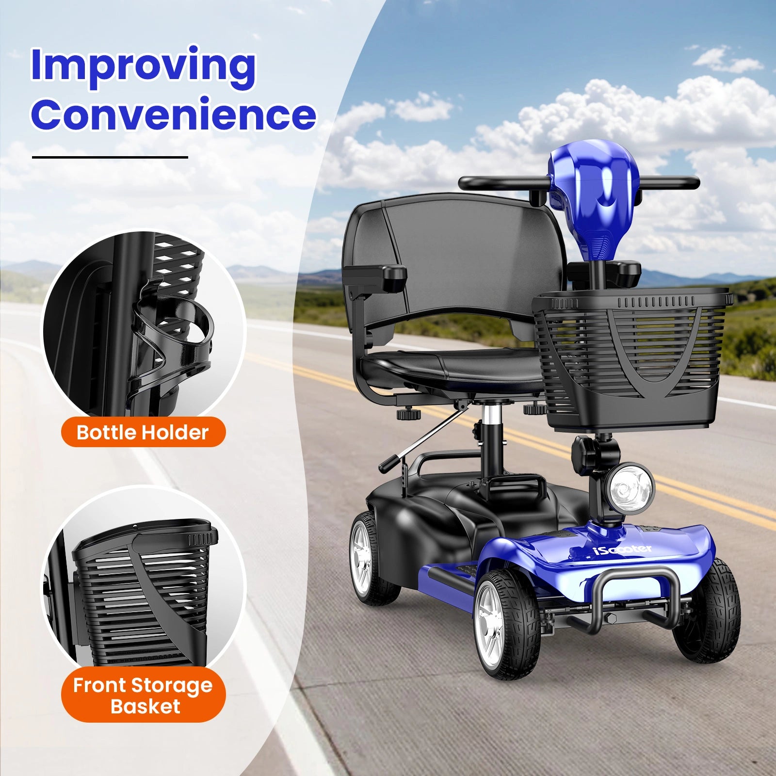 X02 4-Wheel Mobility Scooter