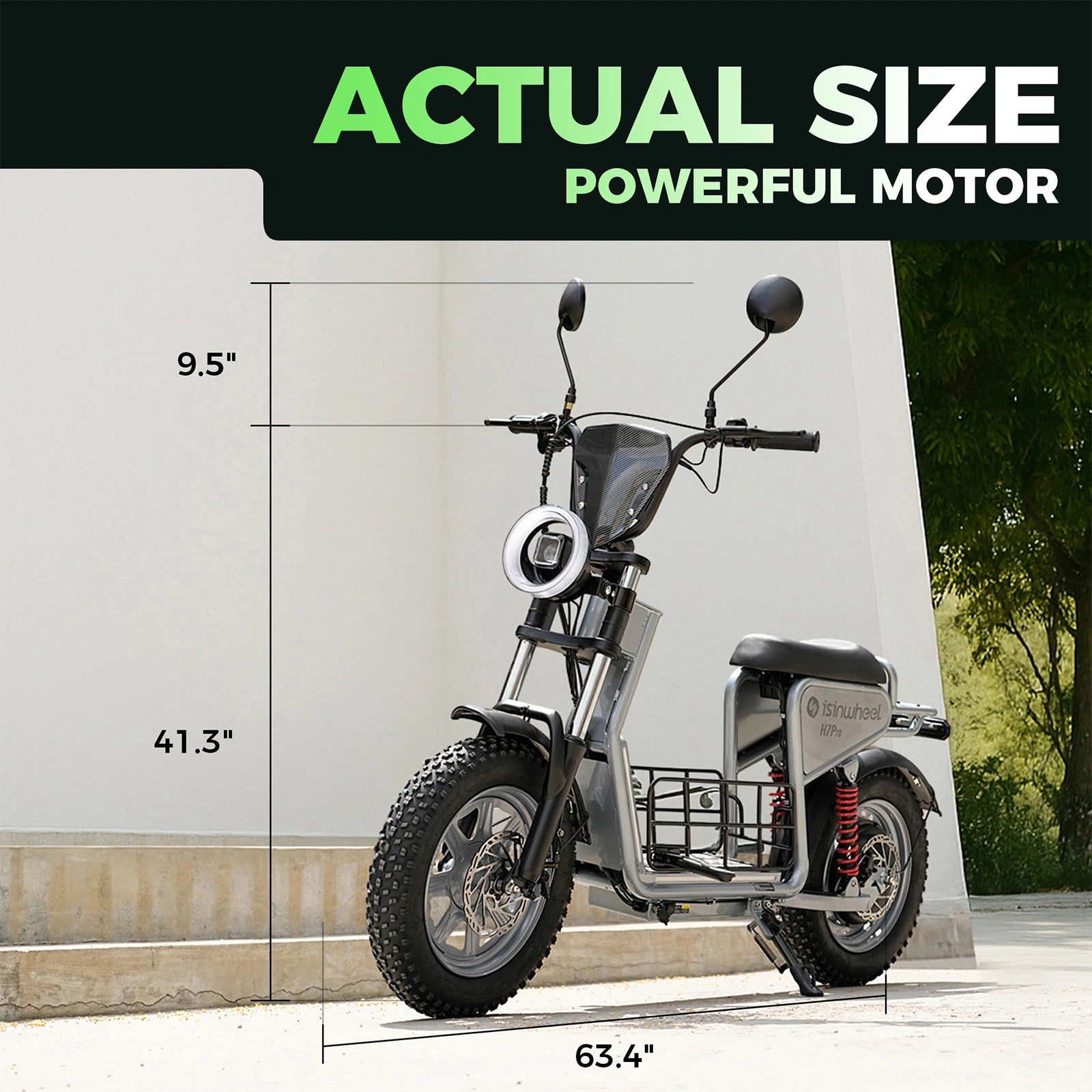 H7Pro 1200W Electric Scooter