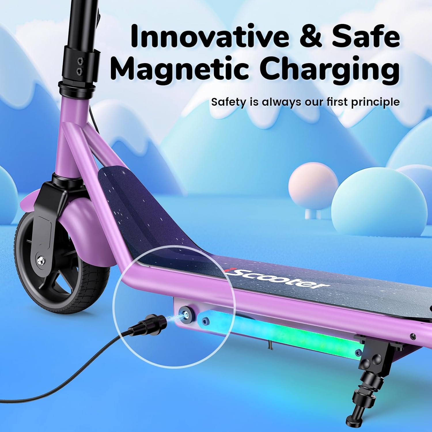 IK3Pro Electric Scooter for Kids Aged 6-12