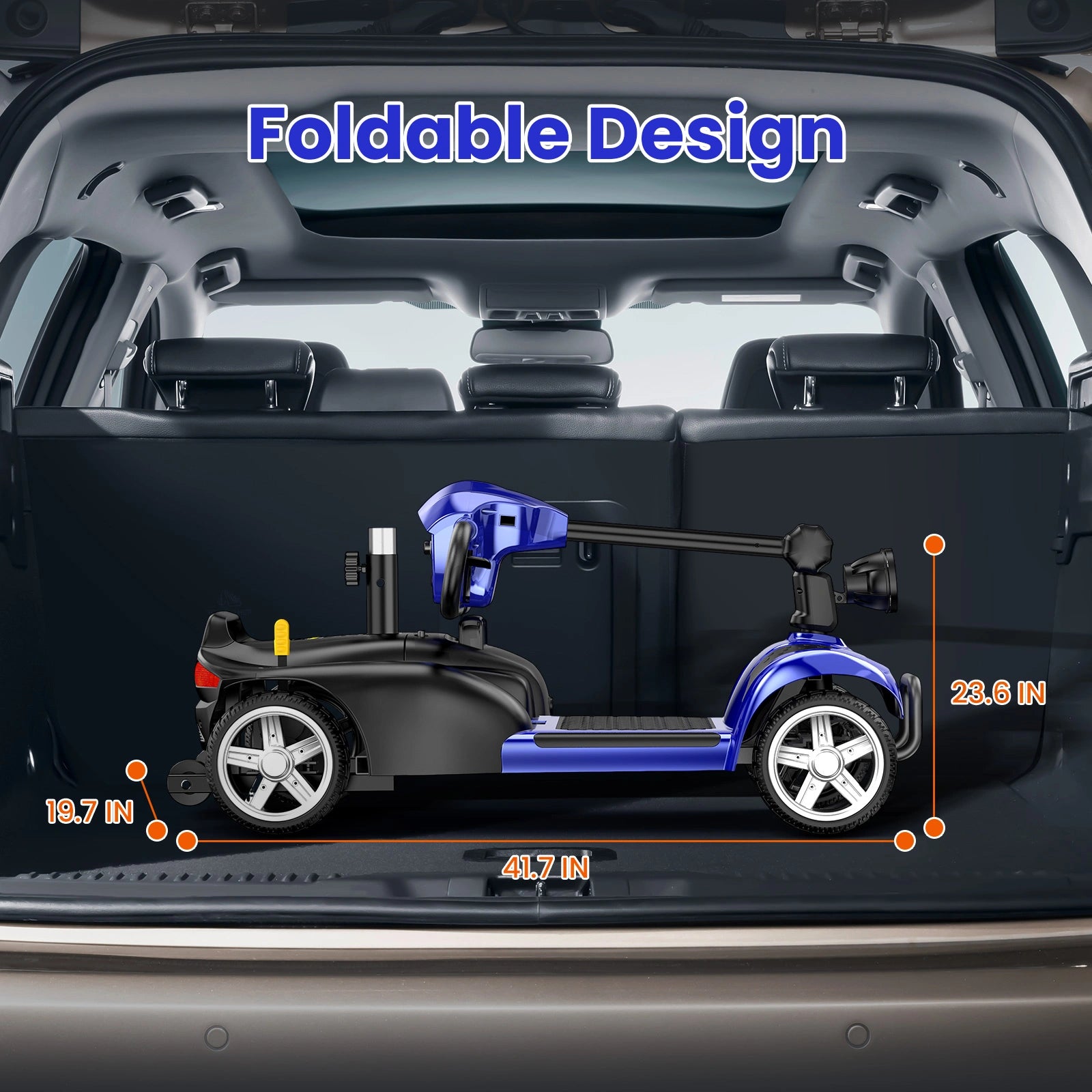 X02 4-Wheel Mobility Scooter