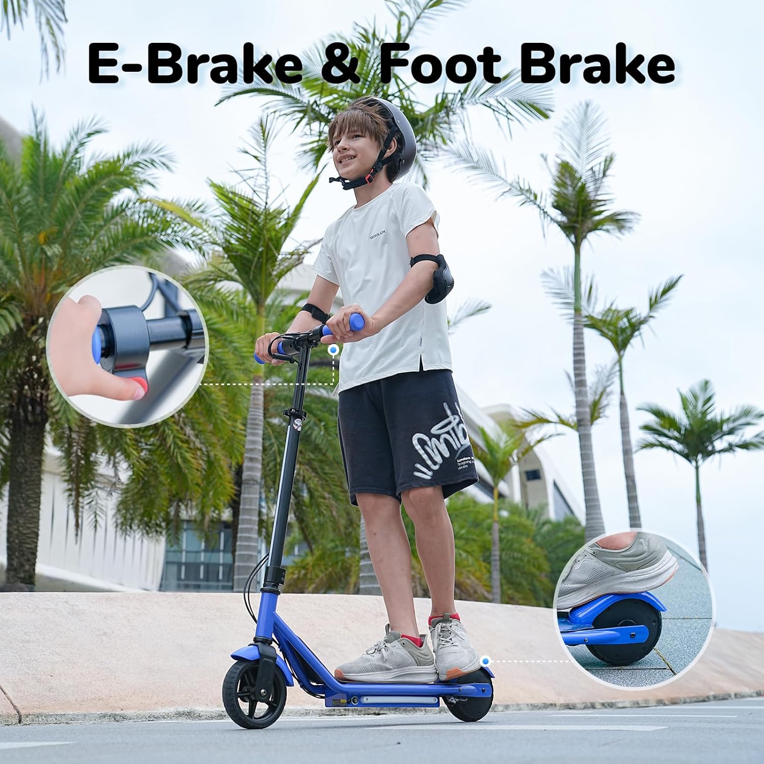 IK3Pro Electric Scooter for Kids Aged 6-12