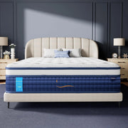 Cooling Hybrid Mattress with Gel Memory Foam and Pocket Coils(10–12")