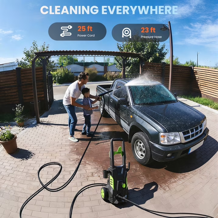 PW80 1800W 5000PSI 3.0 GPM Electric Pressure Washer