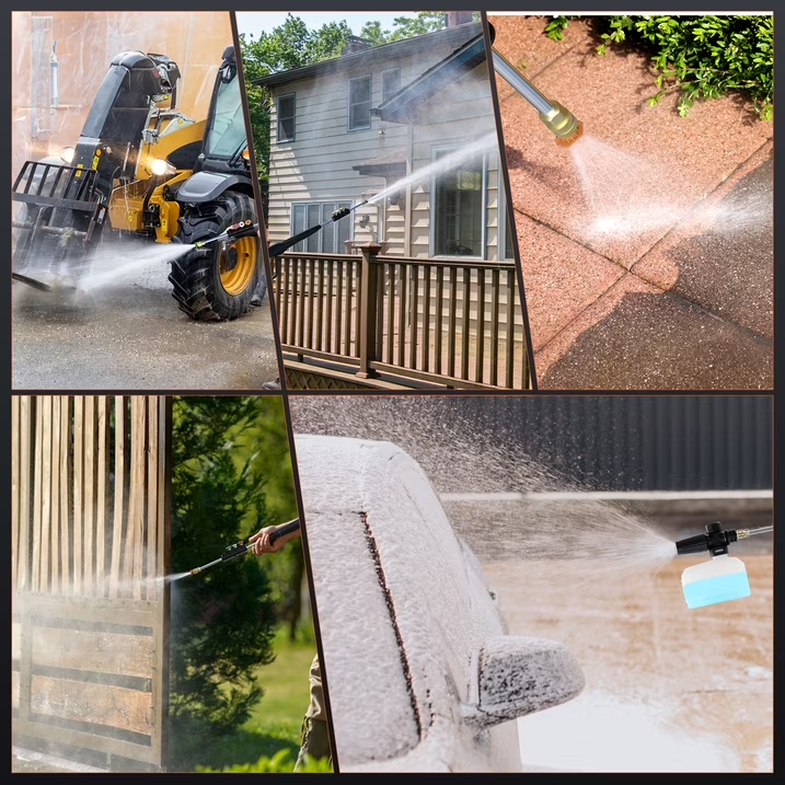 PW80 1800W 5000PSI 3.0 GPM Electric Pressure Washer