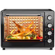 34QT Super-Large Air Fryer Oven, 1500W, Black