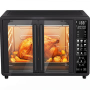 25QT French Dual-Door Oven,1700W,Black