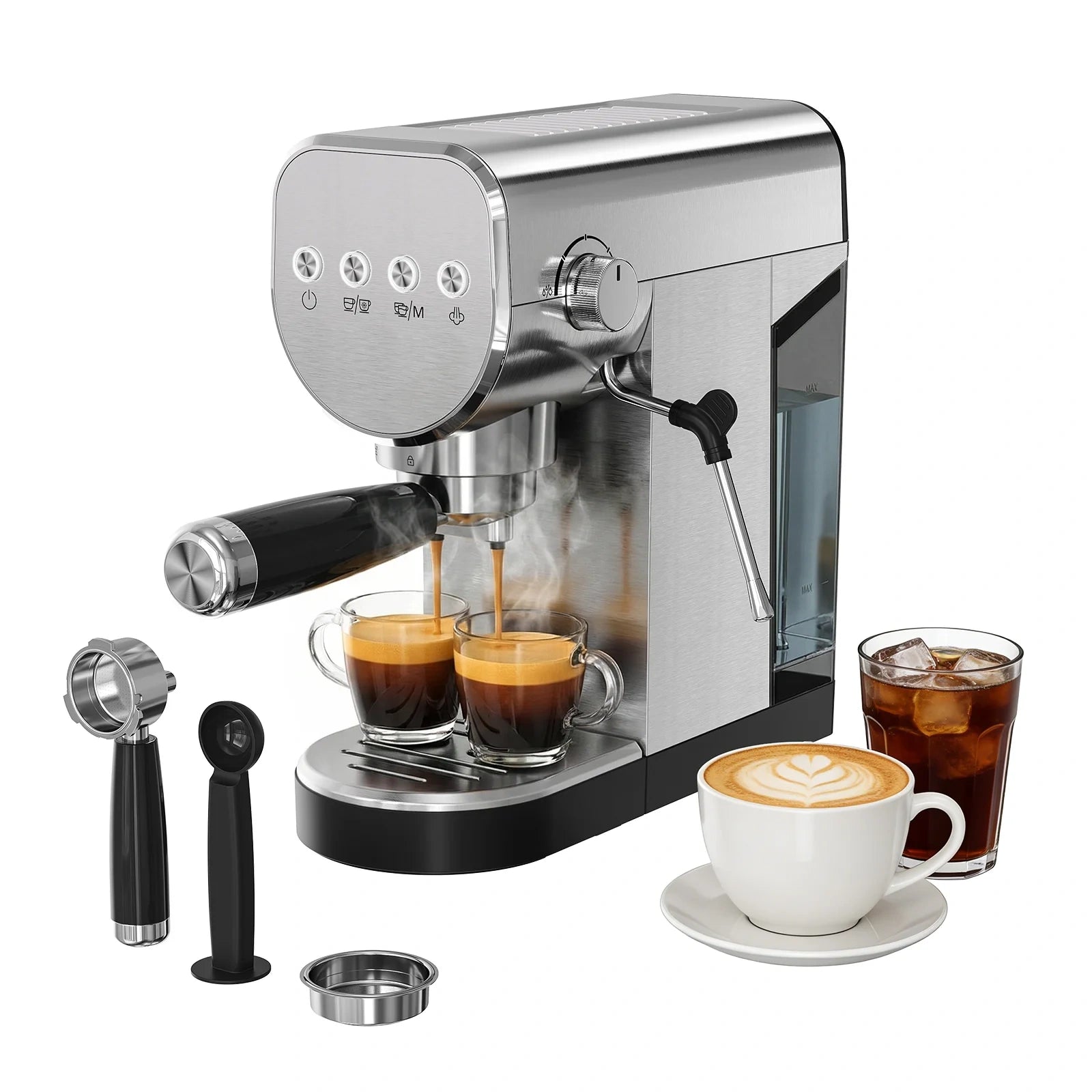 Espresso Stainless Steel Coffee Maker