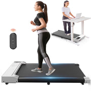 FT21 Portable Walking Pad Treadmill 2.5 PH Silent Motor Max Load 300 lbs