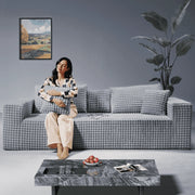 101 Inch 3-Seater Cloud Sectional Sofa