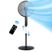 16 Inch 3-Speed Stand up Fan with Adjustable Height and Tilt