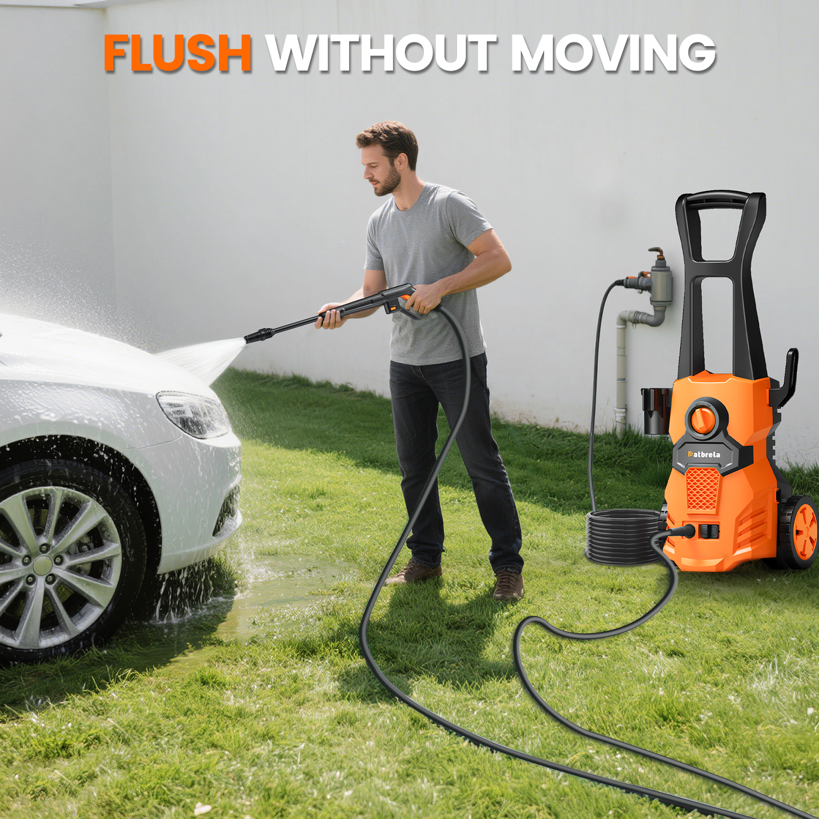 PW60 1500W 4200PSI 2.6 GPM Electric Pressure Washer