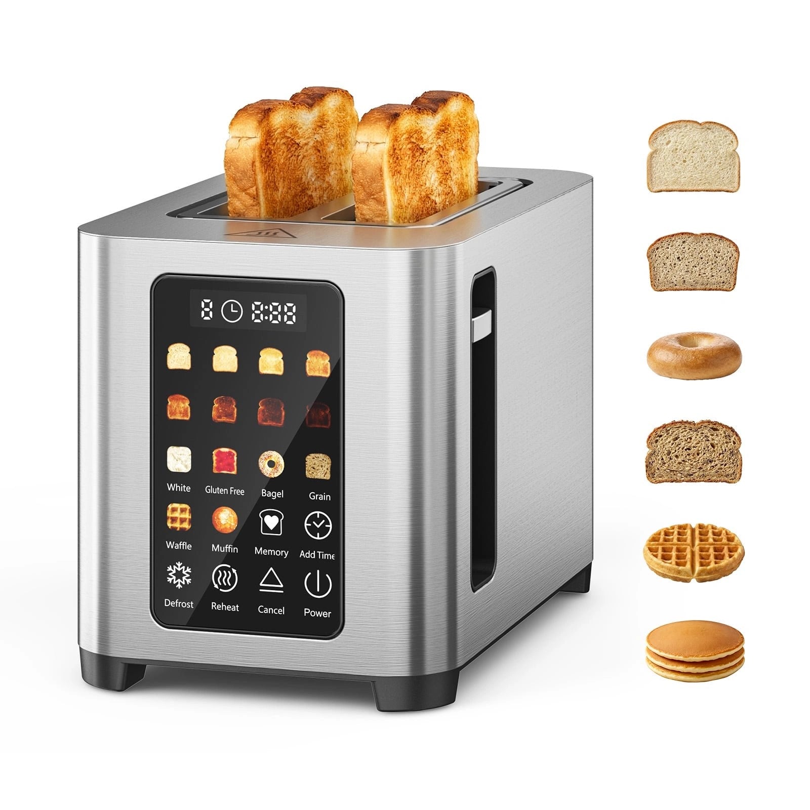 Toaster 2 Slice Touch Control with LCD Display
