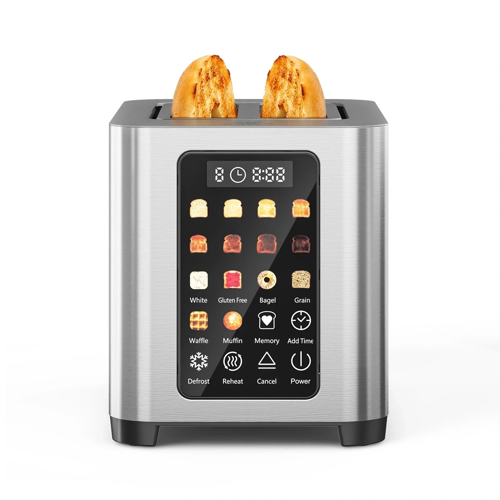 Toaster 2 Slice Touch Control with LCD Display