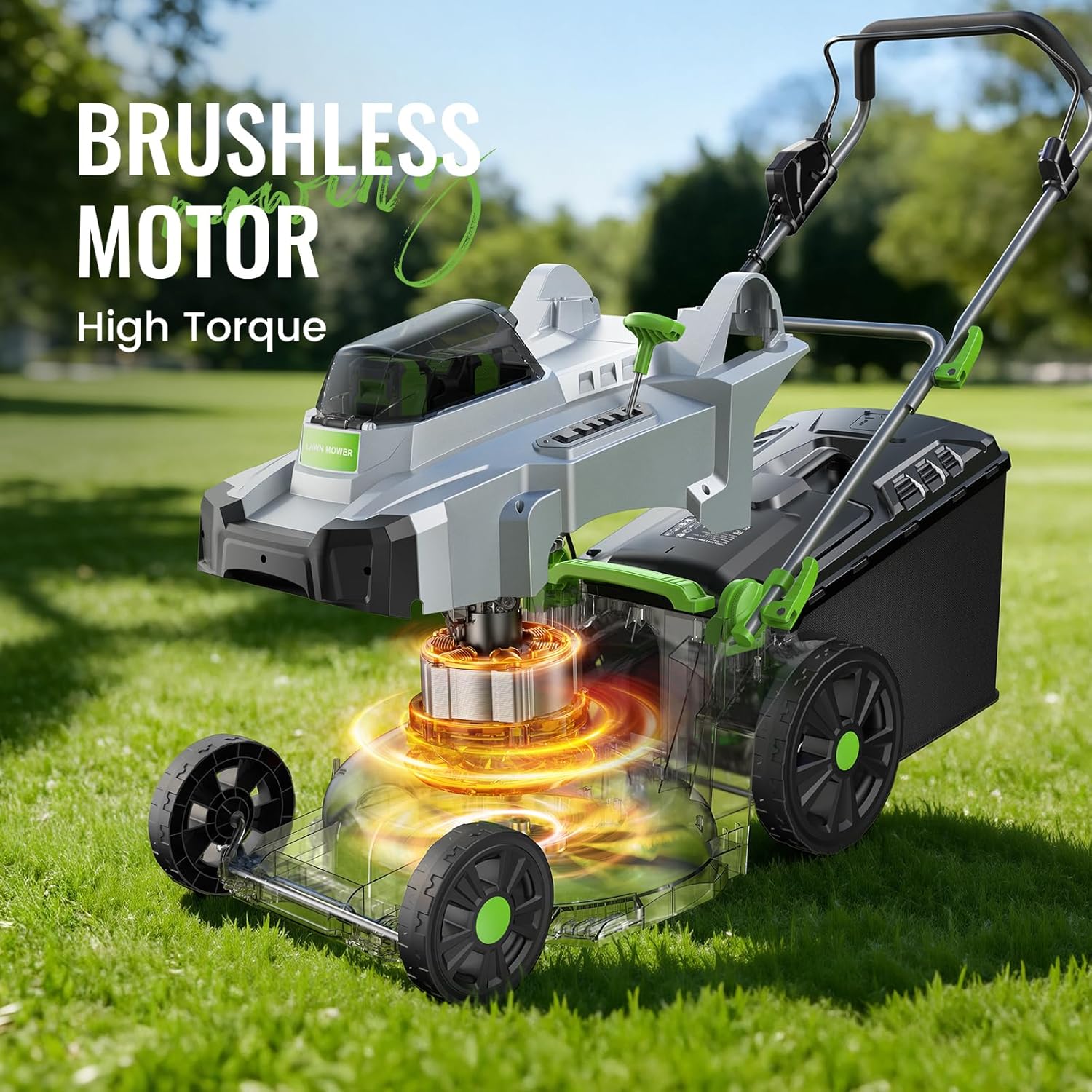 M17 40V 17 Inch Cordless Lawn Mower