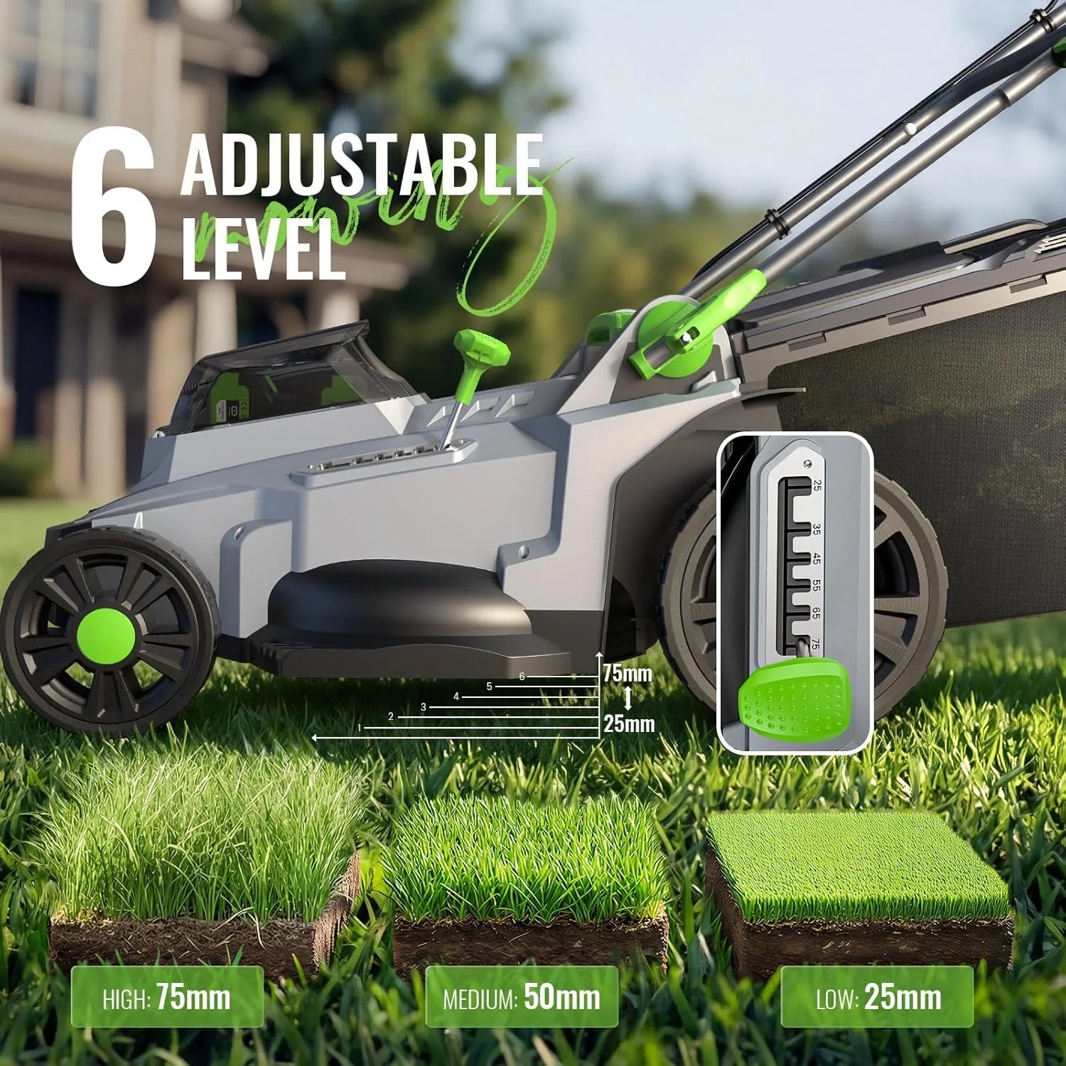 M17 40V 17 Inch Cordless Lawn Mower