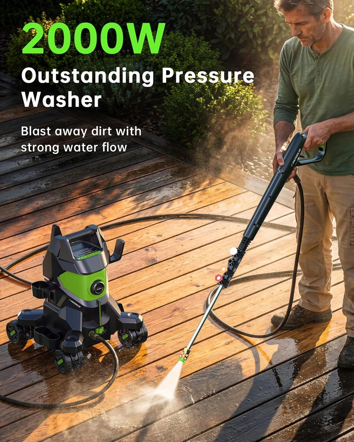 W90 5000PSI Electric Pressure Washer