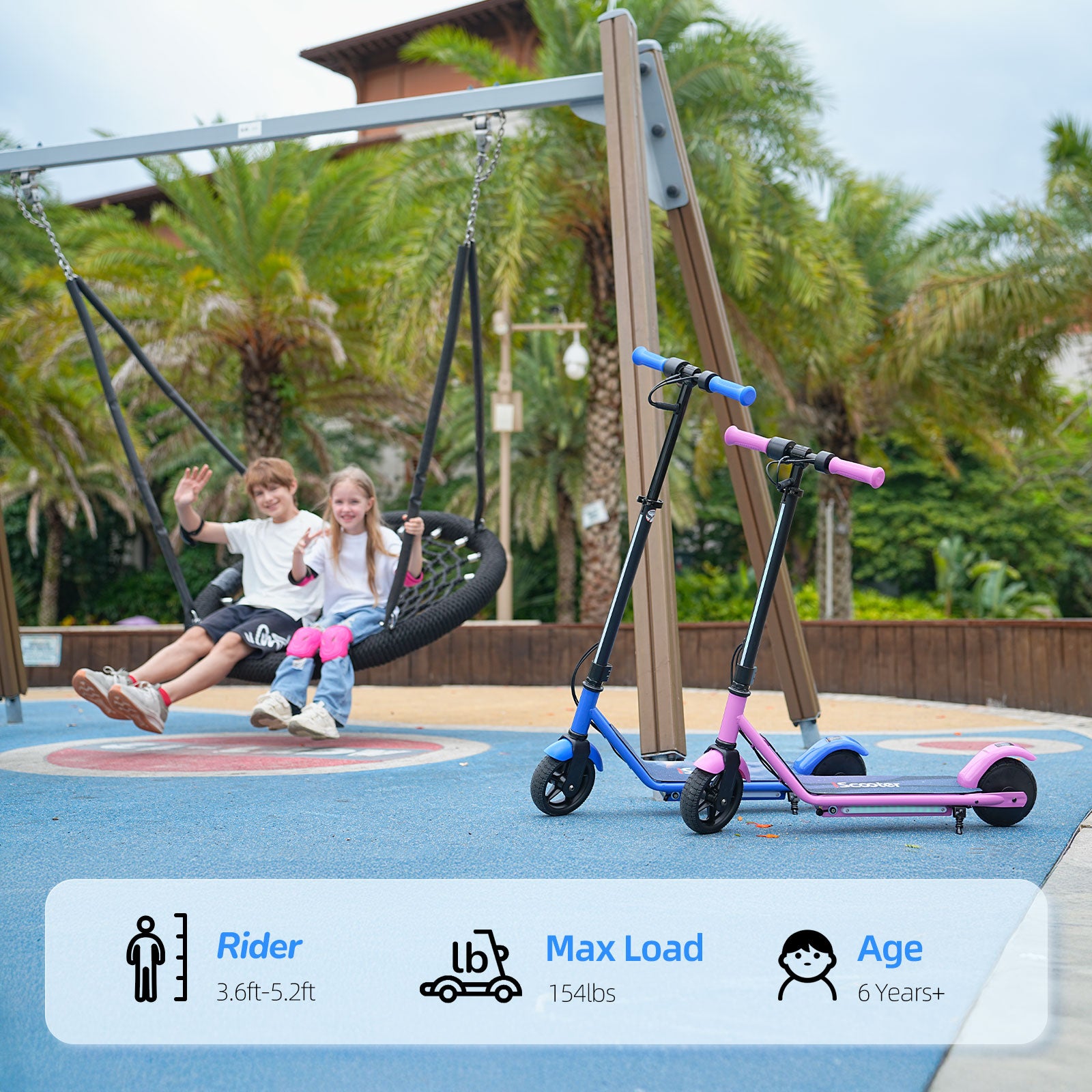 IK3Pro Electric Scooter for Kids Aged 6-12