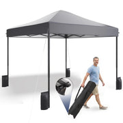 Buyglobal OP02 Pop Up Canopy Tent 10' x 10' , All-Weather Windproof with Sandbags Outdoor Shelter