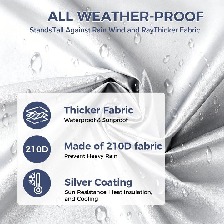 Buyglobal OP02 Pop Up Canopy Tent 10' x 10' , All-Weather Windproof with Sandbags Outdoor Shelter