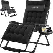 H25 Zero Gravity Chair, 500lbs Oversized Heavy Duty Outdoor Recliner