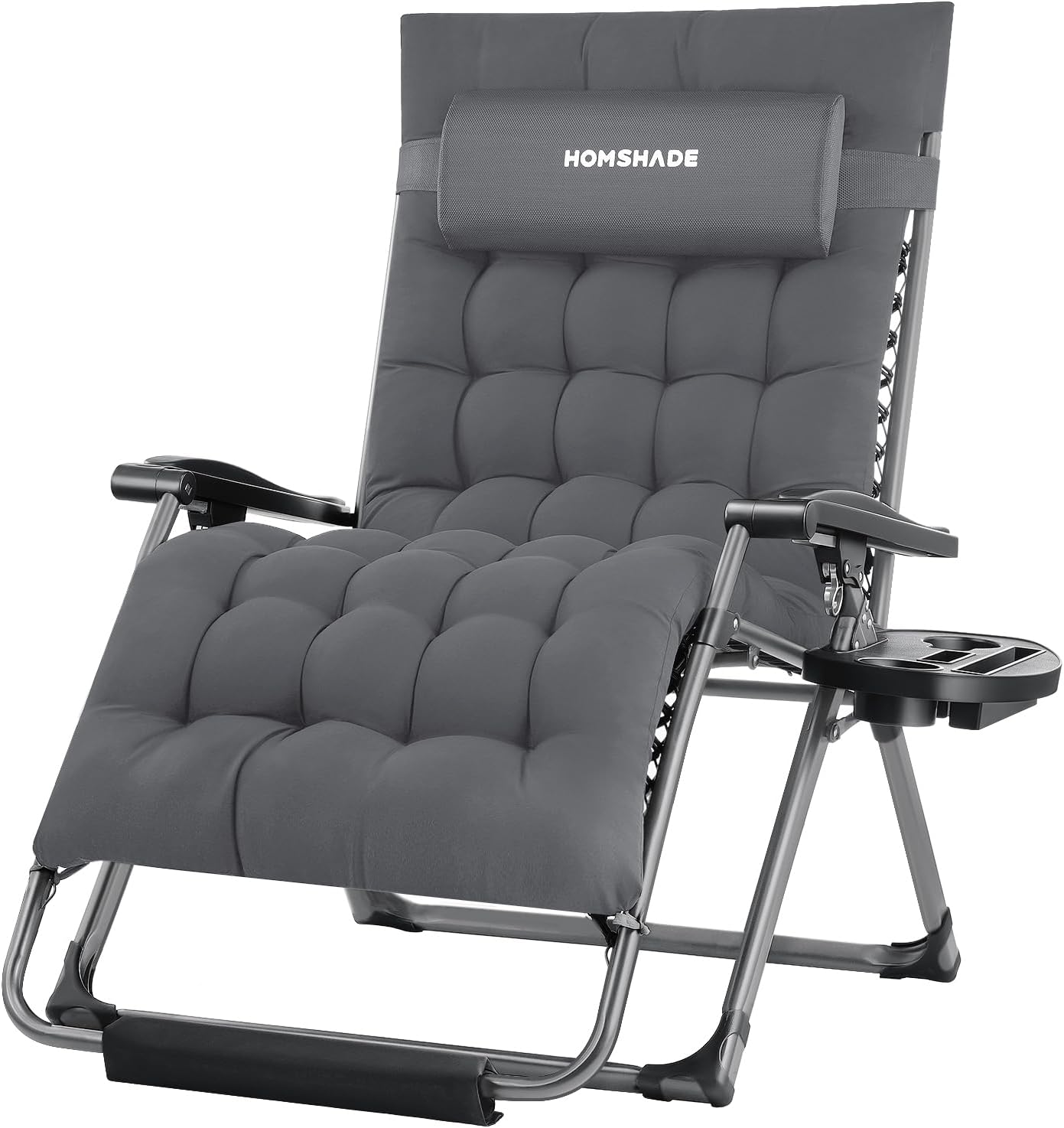 H25 Zero Gravity Chair, 500lbs Oversized Heavy Duty Outdoor Recliner