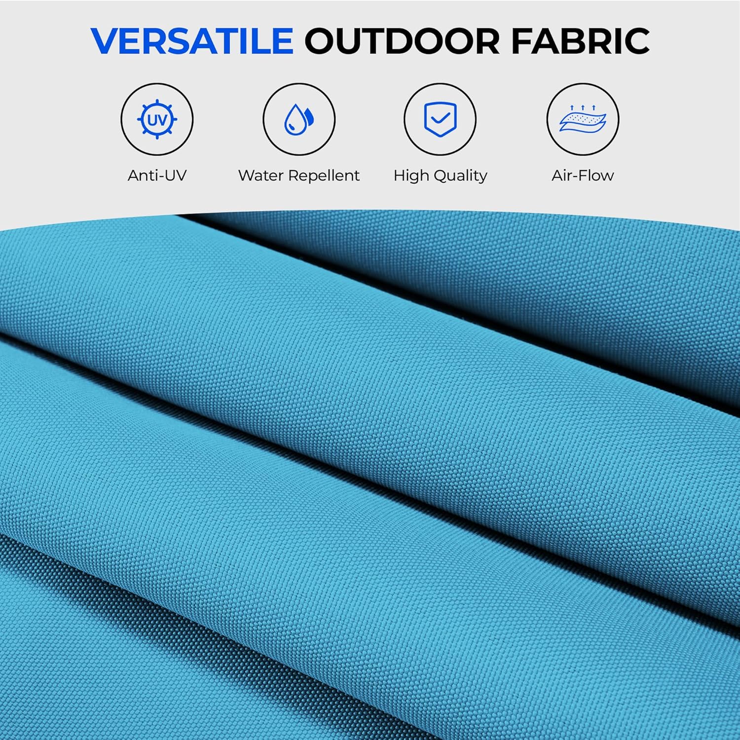 HY41LCB Double Sided Patio Umbrella with Base, 15ft RGB Multi-Color Large Outdoor Umbrella