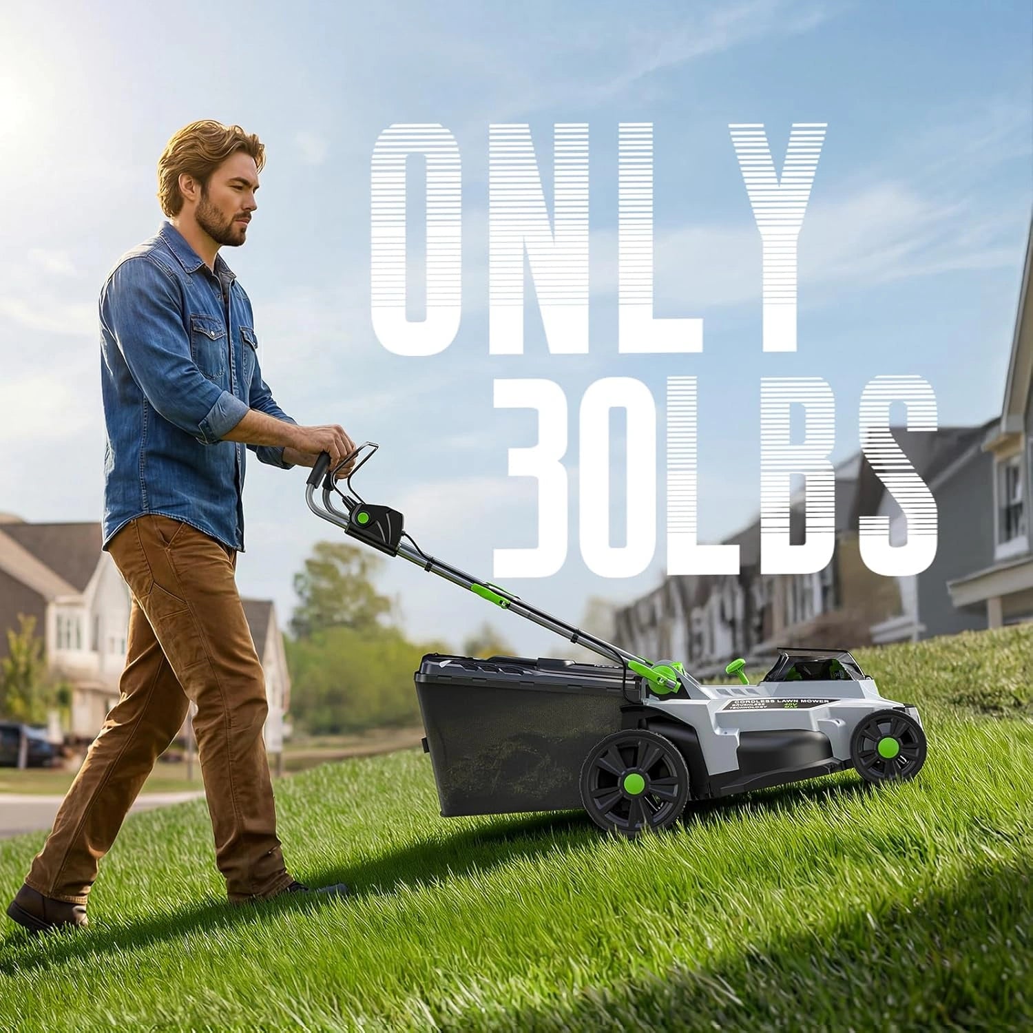 40V 17" Cordless Lawn Mower