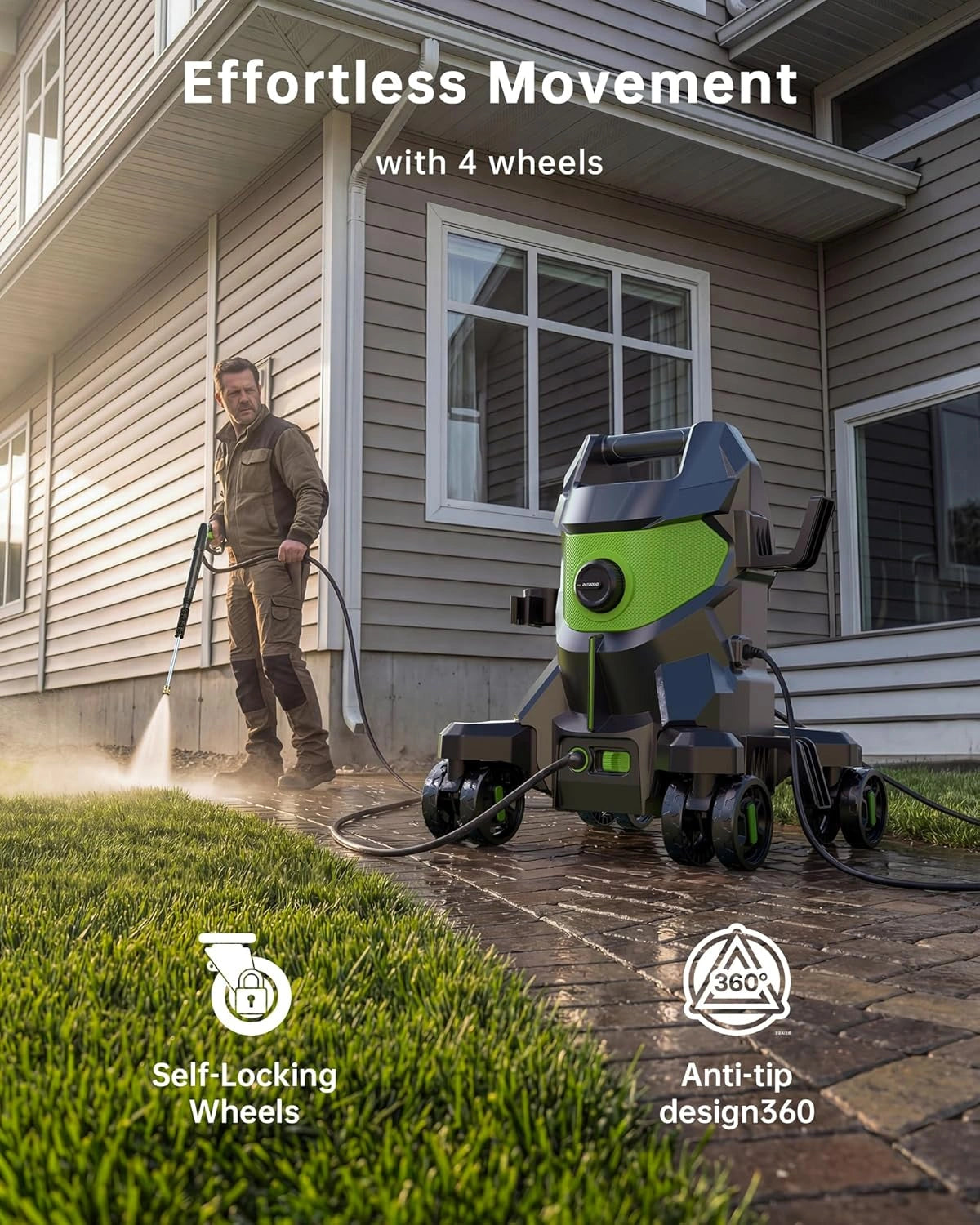 W90 5000PSI Electric Pressure Washer