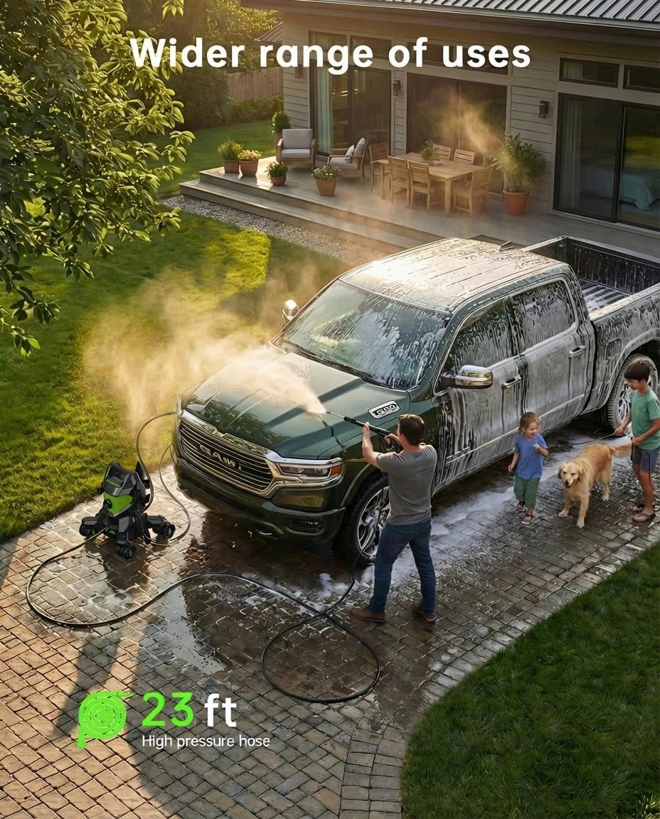 W90 5000PSI Electric Pressure Washer