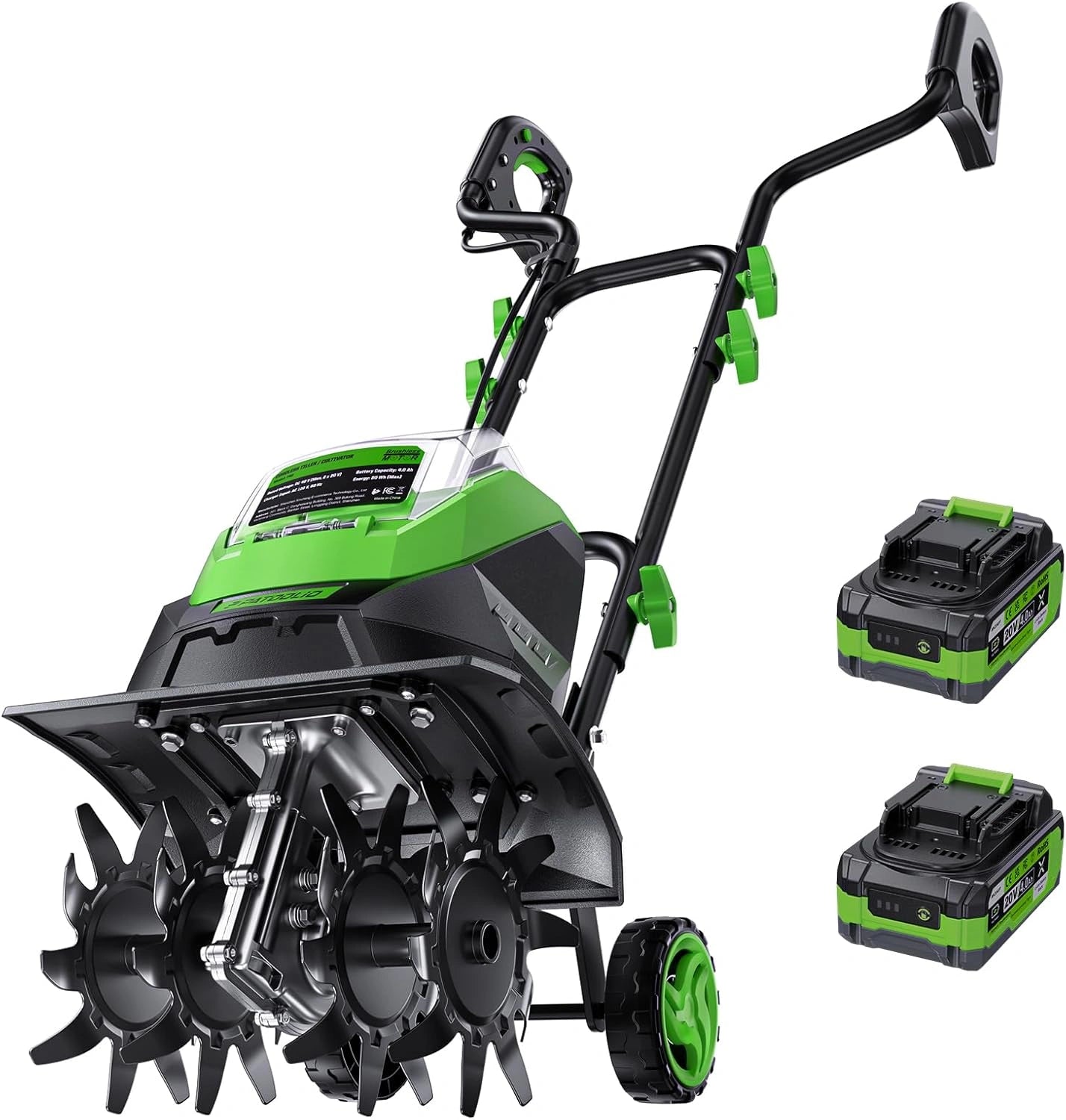 T40 Electric Garden Tiller Cultivator