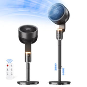 12 Inch Pedestal Fan with Remote & RGB Light