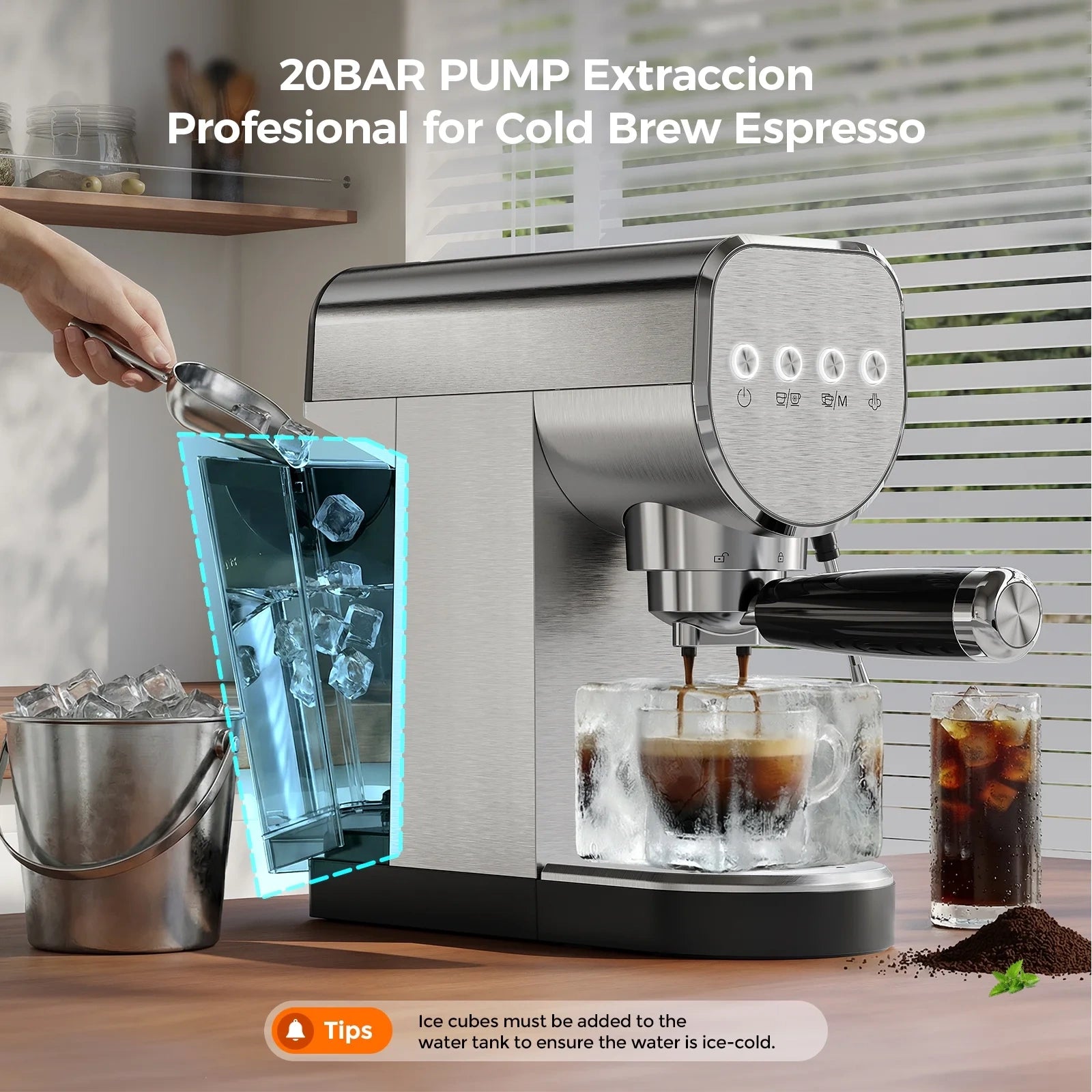 Espresso Stainless Steel Coffee Maker