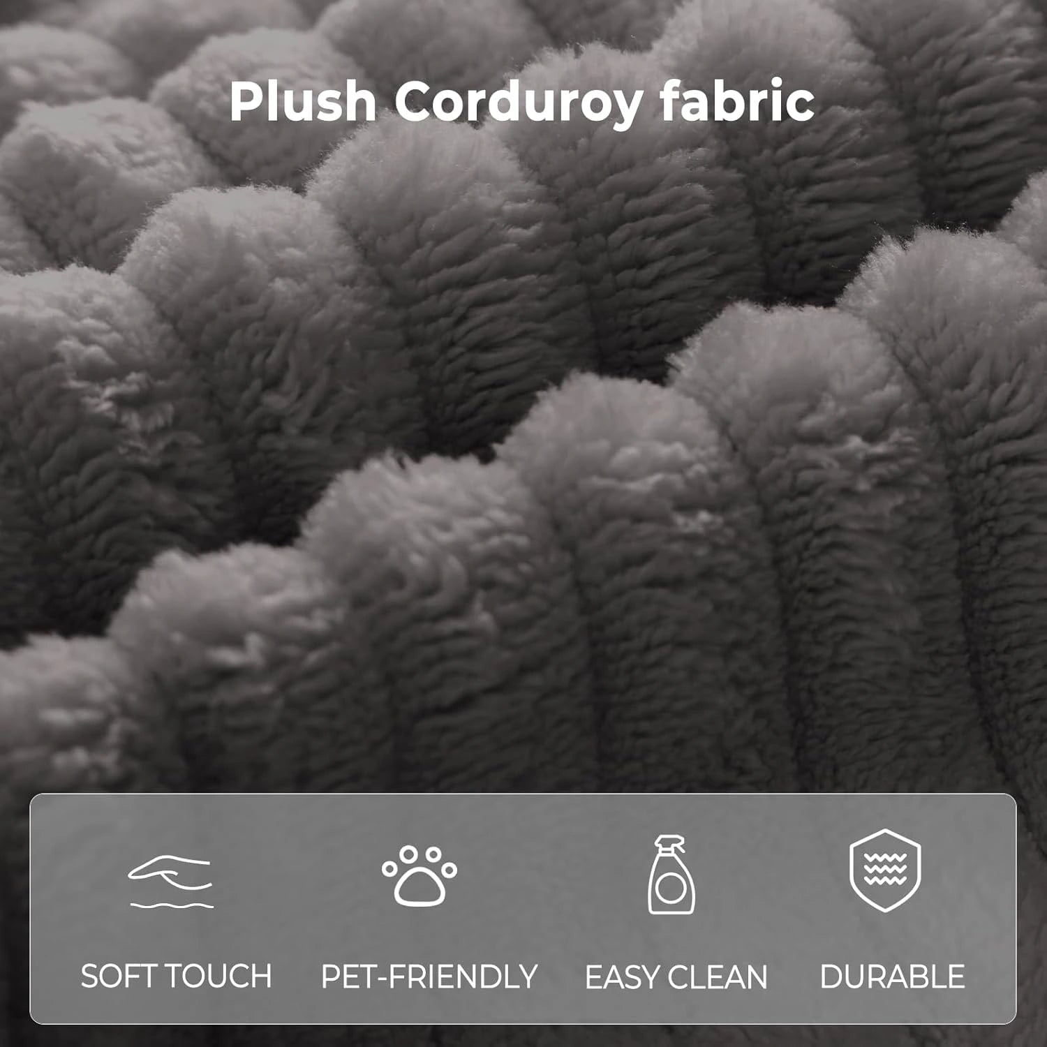 85 Inch L-Shaped Cloud Sectional Boneless Sofa