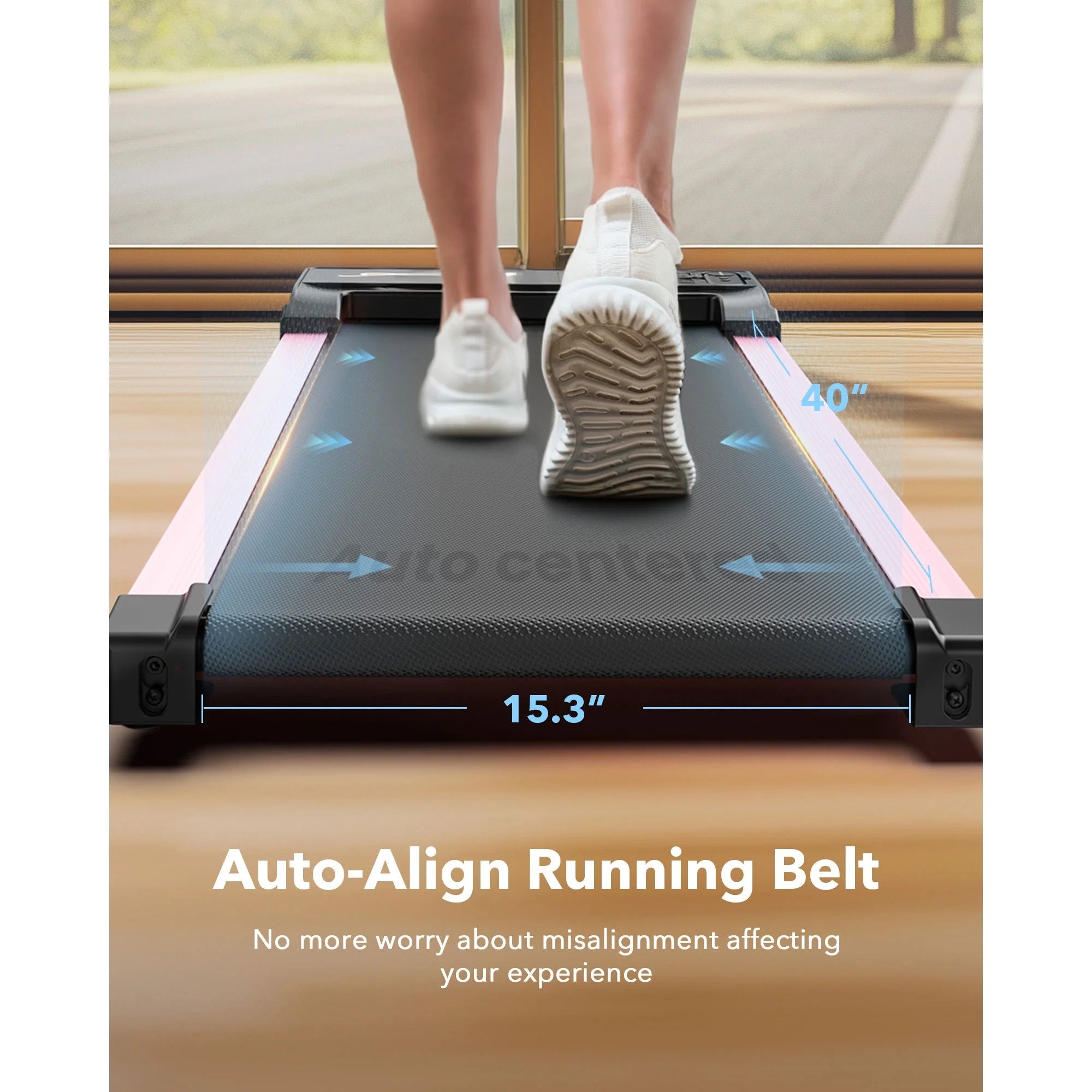 JT31 15° Incline Treadmill Walking Pad