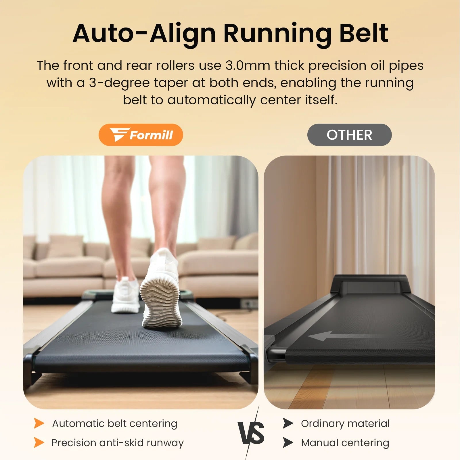 JT31 15° Incline Treadmill Walking Pad