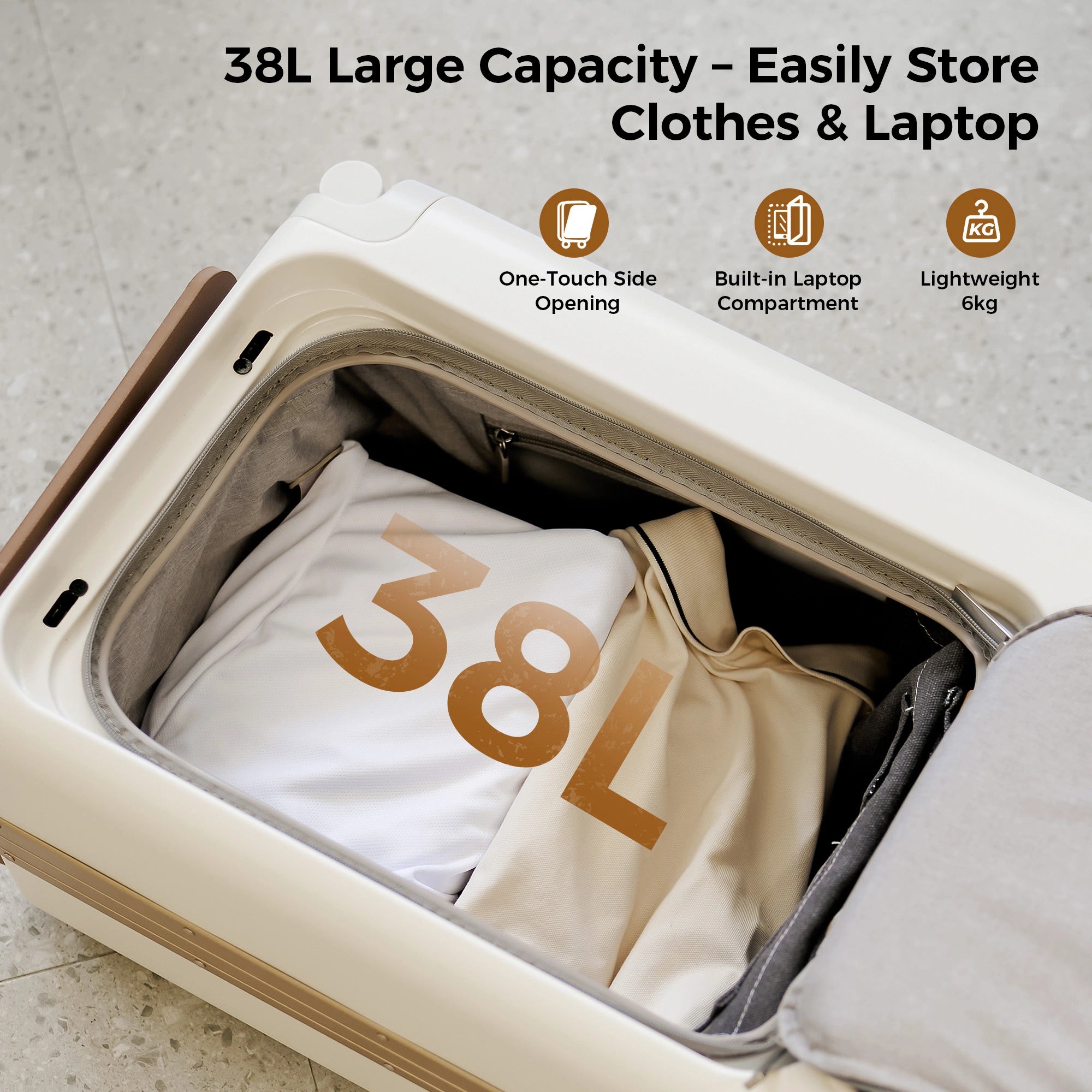 Smart Rideable Electric Scooter Luggage