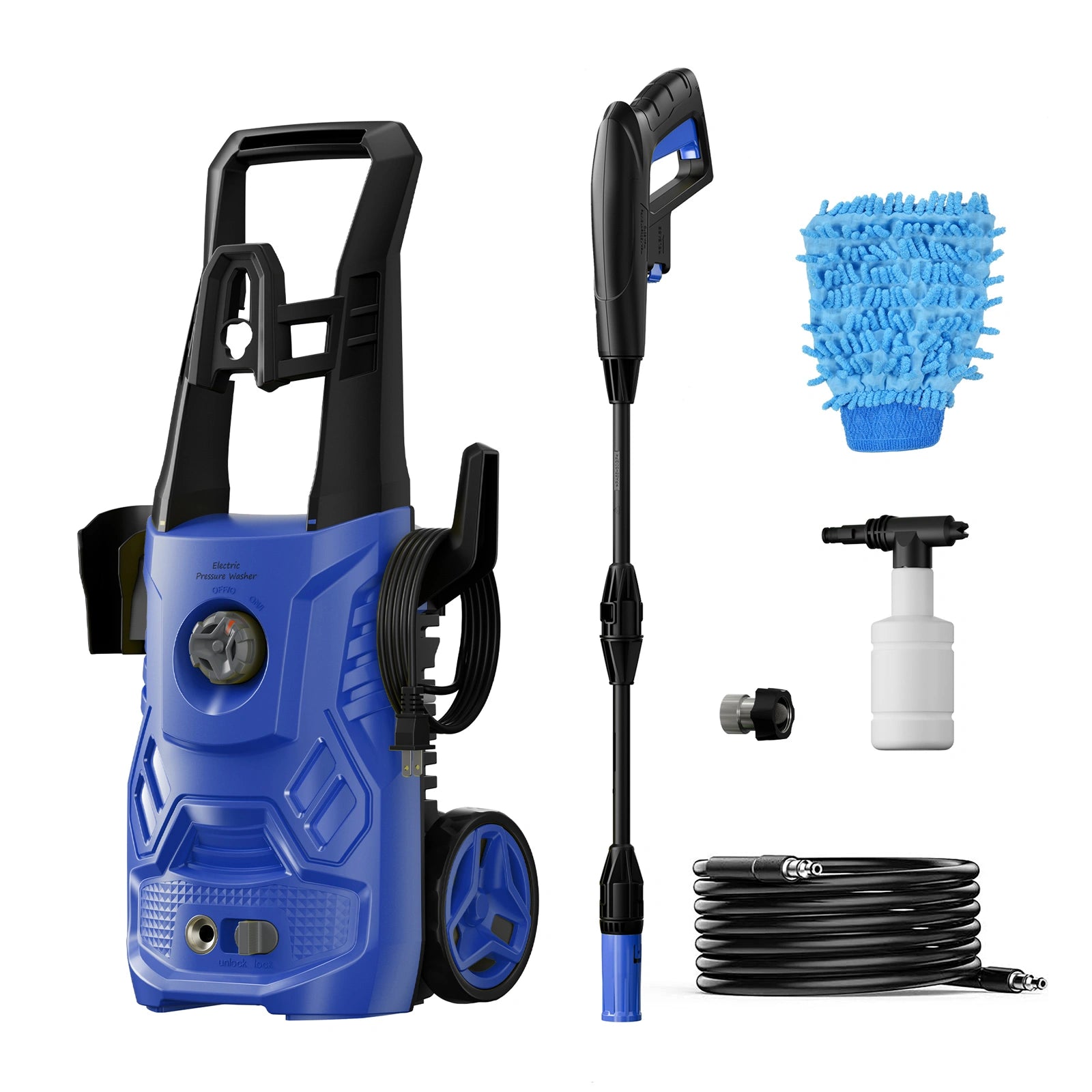 W6 1500W 2600 PSI 2.6 GPM Electric Pressure Washer